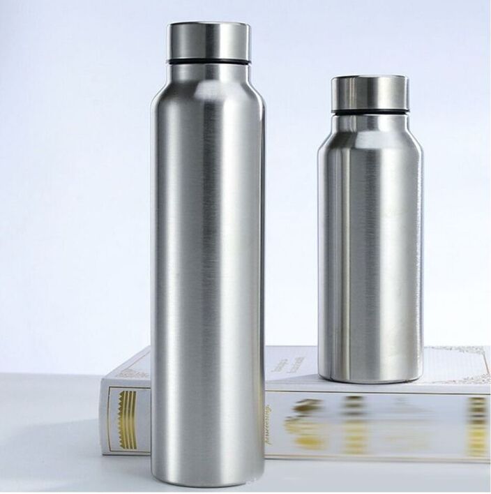 Stainless Steel Fridge Water Bottle Refrigerator Bottle 1000 ml Bottle