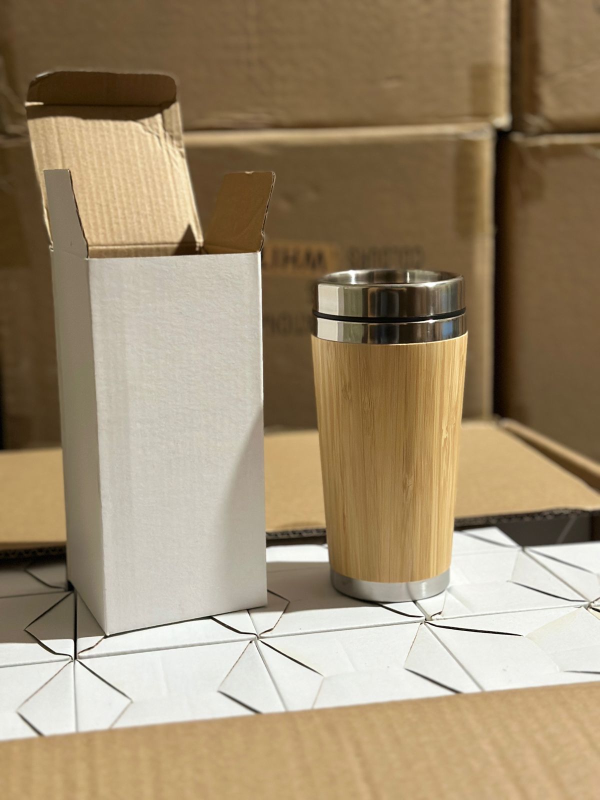 Stainless Steel Coffee Mug Tumbler, Reusable, (Double Walled 400 ml) Customised Gifting Cup | customised Tumbler | customised Bamboo Tumbler